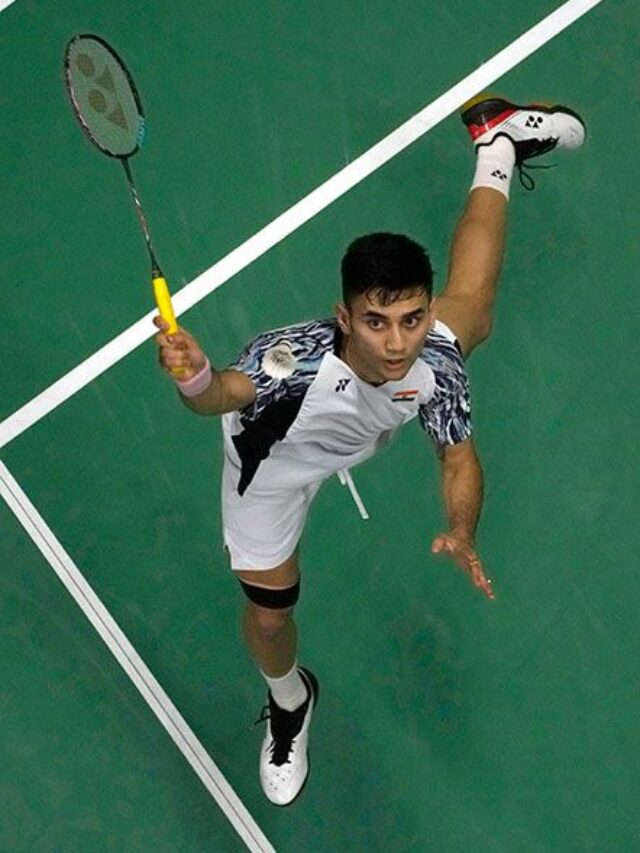 First Indian badminton player to qualify for Olympic semi-final.